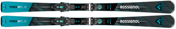 Ski Rossignol Forza 50' CAM Konect + Nx 12 Konect GW B80 Black Blue - 2025/26