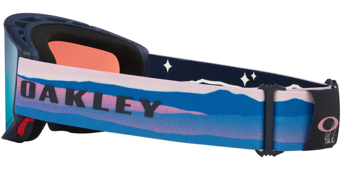 Gogle Oakley Flow Scape L Mikaela Shiffrin Signature/Prizm Snow Sapphire Iridium + Dodatkowa Szyba Prizm Snow Iced Iridium - 2025/26