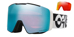 Goggles Oakley Line Miner Pro L Black White Duality Prizm Sapphire + spare lenses Prizm Torch - 2024/25