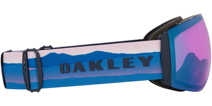 Gogle Oakley Flight Deck Pro L Mikaela Shiffrin Sig/Prizm Snow Iced Iridium + Dodatkowa Szyba Prizm Snow Sapphire Iridium - 2025/26