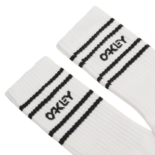 Socken Oakley Icon B1B Socks 2.0 White/Black