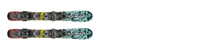 Skis HEAD Monster Easy JRS (67/77/87/97) + JRS 4.5 GW CA - 2025/26
