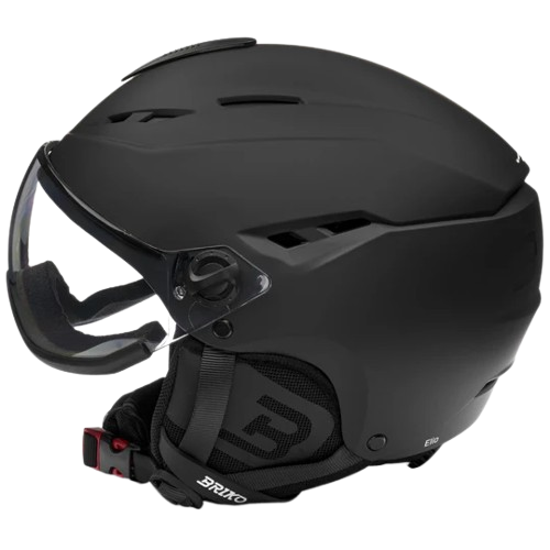 Helmet Briko Elio Visor Photo Matt Black - 2025/26