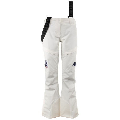 Spodnie narciarskie Kappa 6CENTO 665C US White Coconut - 2024/25