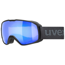 Gogle Uvex Xcitd CV Black Matt SL Blue-Green - 2023/24