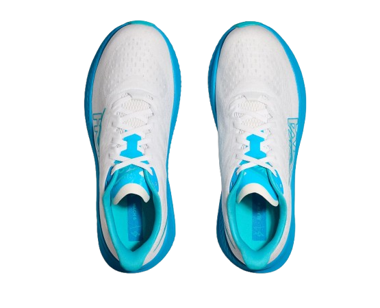 Buty męskie Hoka Mach 6 White/Skyward Blue