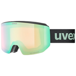 Gogle Uvex Lace ATTRACT FM Black Matt/Mirror Opal + dodatkowa szyba - 2025/26