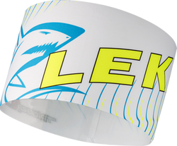 Opaska LEKI Race Shark Headband white - 2019