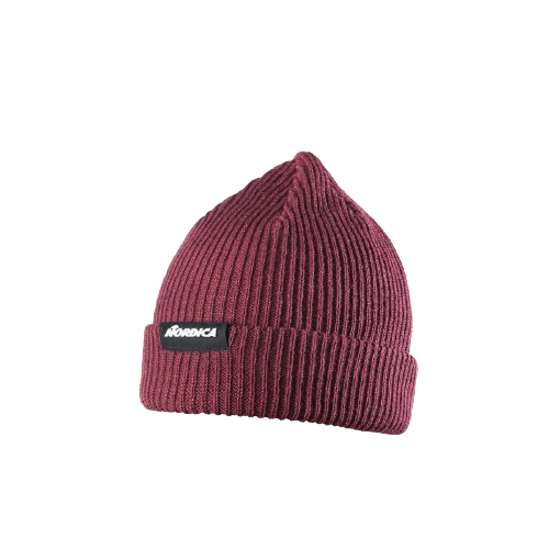 Czapka Nordica Essential Unleashed Beanie Bordeaux - 2025/26