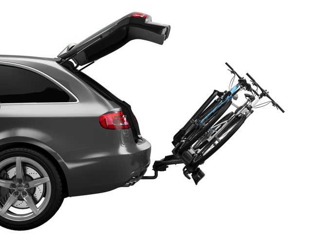 Bagażnik rowerowy montowany na haku Thule Velocompact 2bike 13 Pin Aluminum/Black 