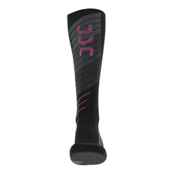 Ski socks UYN Woman Ski Evo Race One Black/Purple - 2025/26