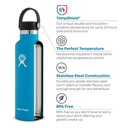Butelka termiczna HYDRO FLASK 20 OZ Wide Mouth 2.0 Flex Cap Pacific