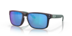 Sonnenbrill OAKLEY Holbrook Prizm Sapphire Lenses/Matte Black-Red Colorshift Frame - 2023