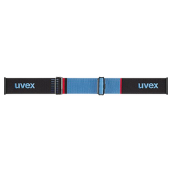 Gogle Uvex Lace ATTRACT FM Black Matt/Mirror Blue + dodatkowa szyba - 2025/26