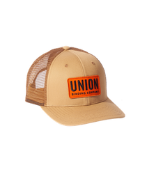 Kappe Union Trucker Hat Brown - 2024