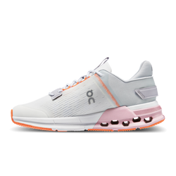 Damen Schuhe On Running Cloudnova Flux Undyed White/Zephyr