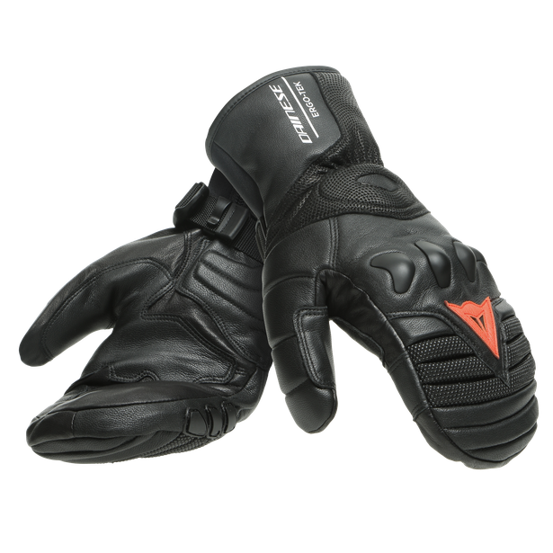 Rękawice DAINESE HP Ergotek PRO Mitten Gloves Stretch Limo/High Risk Red - 2025/26