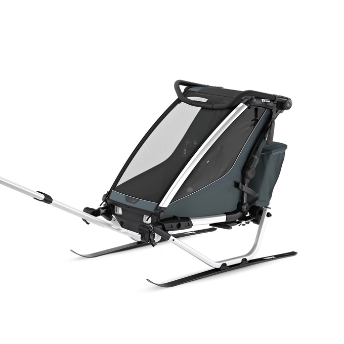 Przyczepka rowerowa Thule Chariot Cross2 Dark Slate