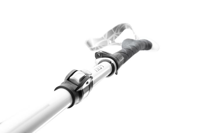 Skitouring poles/touring poles  LEKI Micro Vario Carbon Lady Antishock - 2021