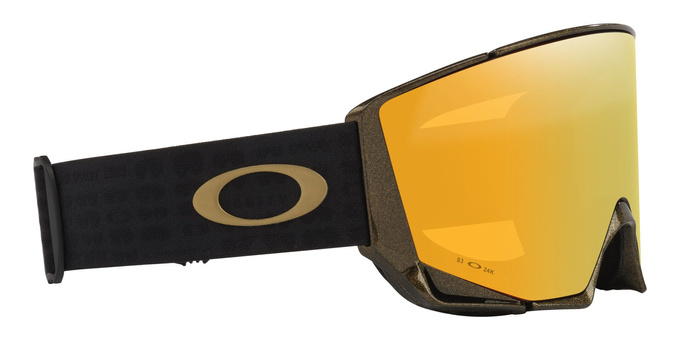 Gogle Oakley Flow Scape L 50th Anniversary/Prizm 24K + Dodatkowa Szyba Prizm Snow Iced Iridium - 2025/26