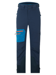 Skihose Ziener Tewes Full-Zip Man Blue Foggy Print Dark Navy - 2024/25
