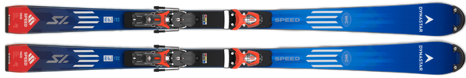 Narty Dynastar Speed Omeglass FIS SL Factory 165 R22 (komórki) + Look Px 18 Rockerace GW Hot Red - 2025/26