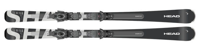 Narty HEAD Shape V2 + PR 11 GW Matt Black Brake 85 mm [G] - 2025/26