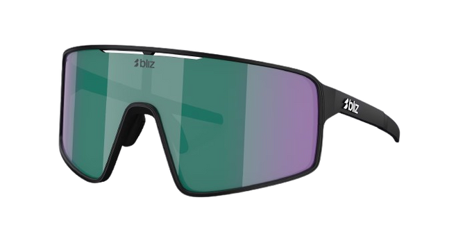 Okulary BLIZ P001 Frame Matte Black with Brown/Green Multicolor Lenses