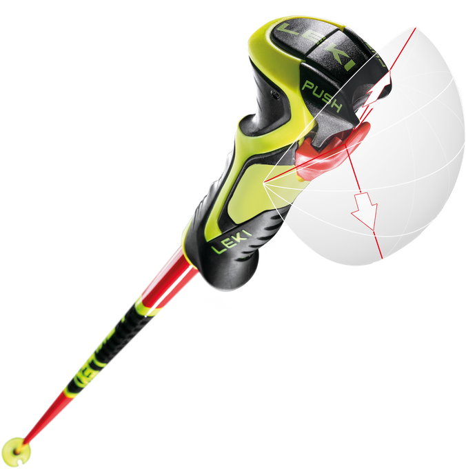 Kije LEKI WCR Lite SL 3D Red - 2025/26