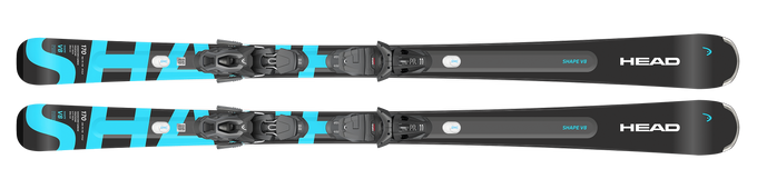 Ski HEAD V-Shape E-V8 + PR 11 GW Matt Black Brake 85 mm [G] - 2025/26