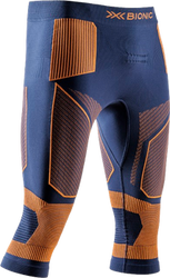 Thermounterwäsche X-Bionic Energy Accumulator Light Pants 3/4 Men Marine/Orange - 2024/25