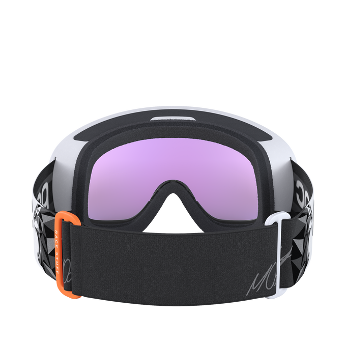 Skibrille POC Fovea Mid Race Marco Odermatt Ed. Hydrogen White/Uranium Black/Partly Sunny Blue - 2025/26
