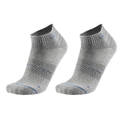 Skarpety trekkingowe UYN Unisex All Round Low Cut 2Pack Grey Mel/Grey/Mel