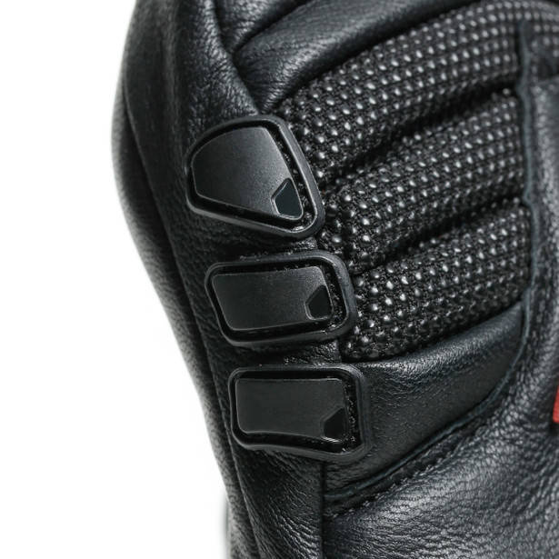 Rękawice DAINESE HP Ergotek PRO Mitten Gloves Stretch Limo/High Risk Red - 2025/26