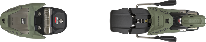 Wiązania MARKER Comp 12 GW Khaki - 2025/26