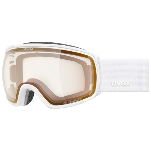 Gogle Uvex Victorious Pro V White Matt/Mirror Red - 2025/26