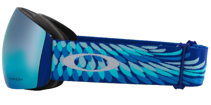 Gogle Oakley Flight Deck L Mikaela Shiffrin Signature Prizm Snow Sapphire Iridium - 2024/25