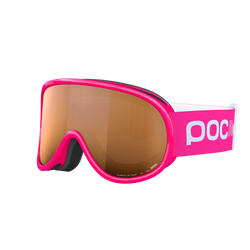 Gogle POC Pocito Retina Fluorescent Pink/Partly Sunny Light Orange - 2025/26