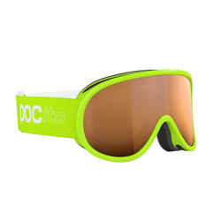 Gogle POC Pocito Retina Fluorescent Yellow/Green/Partly Sunny Light Orange - 2025/26