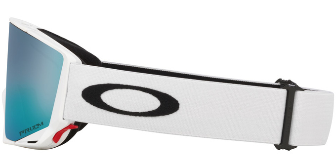 Gogle Oakley Flow Scape L Matte White/Prizm Snow Sapphire Iridium + Dodatkowa Szyba Prizm Snow Iced Iridium - 2025/26