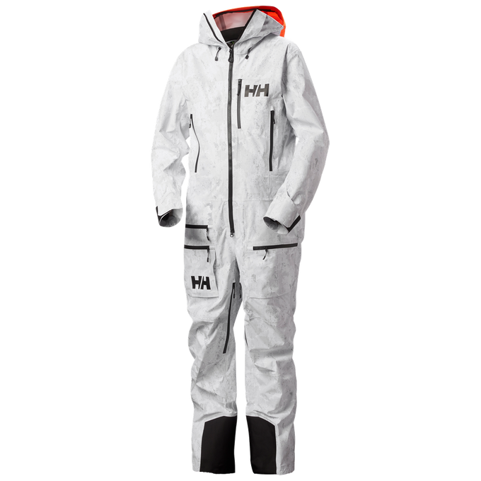 Kombinezon narciarski Helly Hansen Chugach Infin Printed Suit Grey Fog Snow Camo Aop - 2024/25