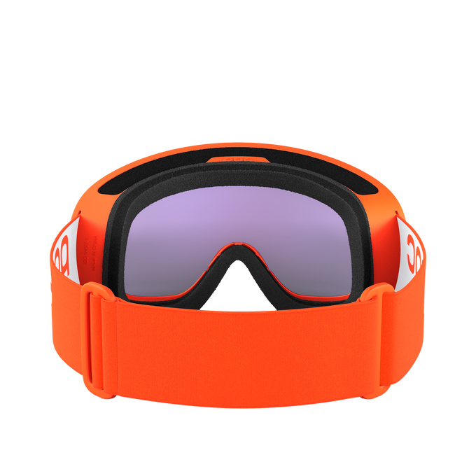 Skibrille POC Fovea Mid Zink Orange/Partly Sunny Blue - 2025/26
