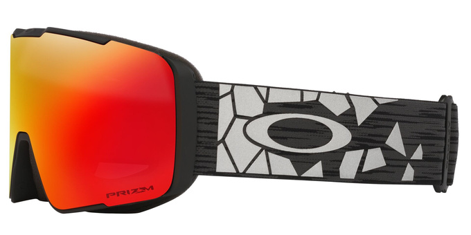 Gogle Oakley Line Miner Pro L Black Reinforce/Prizm Snow Torch Iridium + Dodatkowa Szyba Prizm Snow Iced Iridium - 2025/26