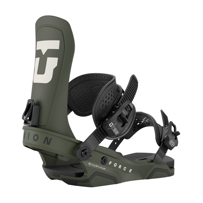 Snowboard Bindings Union  Force (Team HB)-Army Green-2025/26