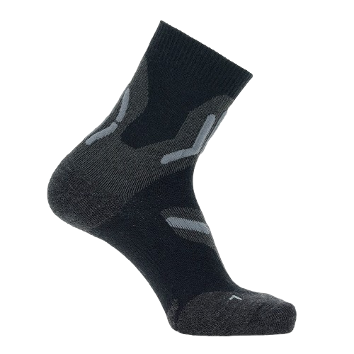 Skarpety trekkingowe UYN Man Trekking 2in Merino Socks Black/Grey 