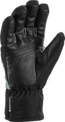 Gloves LEKI Griffin 3D Junior Black/Dusty Green - 2025/26
