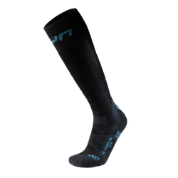 Skisocken UYN Man Ski Touring One Bio Socks Black/Blue - 2025/26