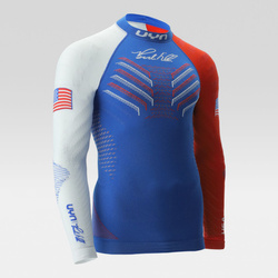Koszulka termoaktywna UYN Natyon 3.0 USA Bode Miller UW Shirt LG SL Turtle Neck - 2025/26
