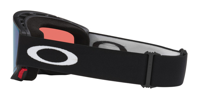 Gogle Oakley Flow Scape M Matte Black/Prizm Snow Sapphire Iridium + Dodatkowa Szyba Prizm Snow Iced Iridium - 2025/26
