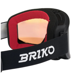 Gogle Briko Vulcano Mask Sharp Lite Black - 2025/26